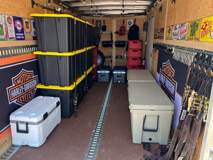 White general supplies trailer