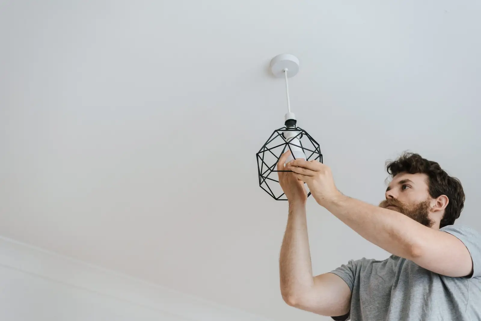 Installing a light fixture