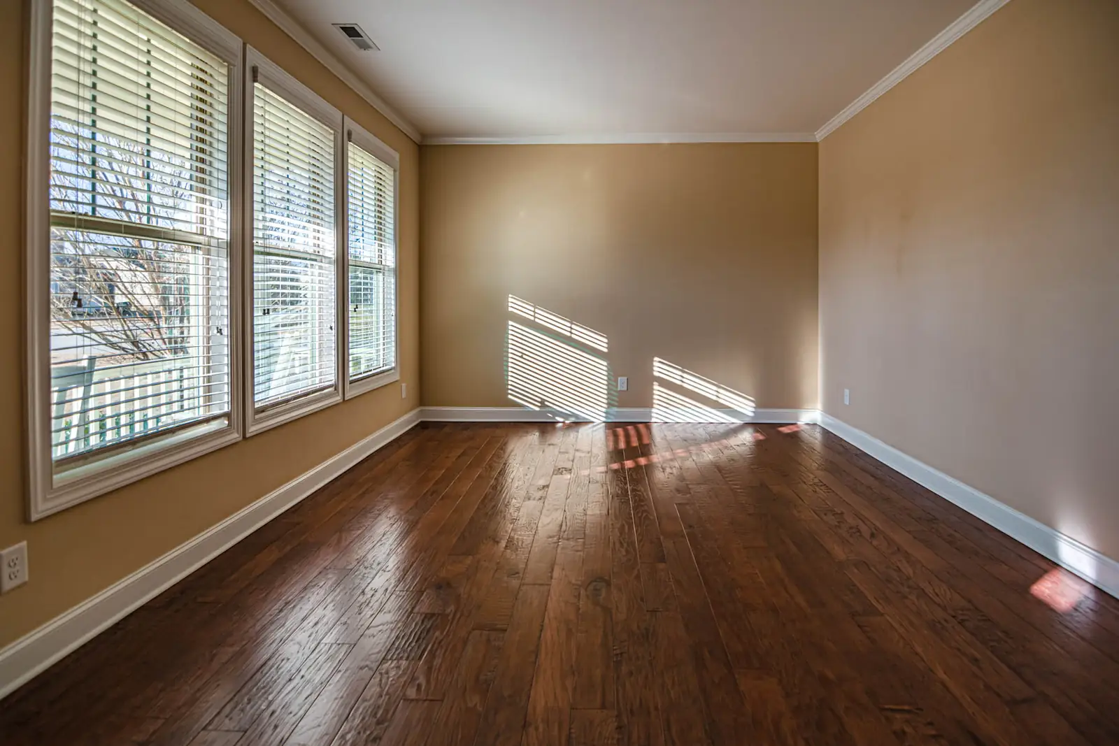 Refinished floor surface