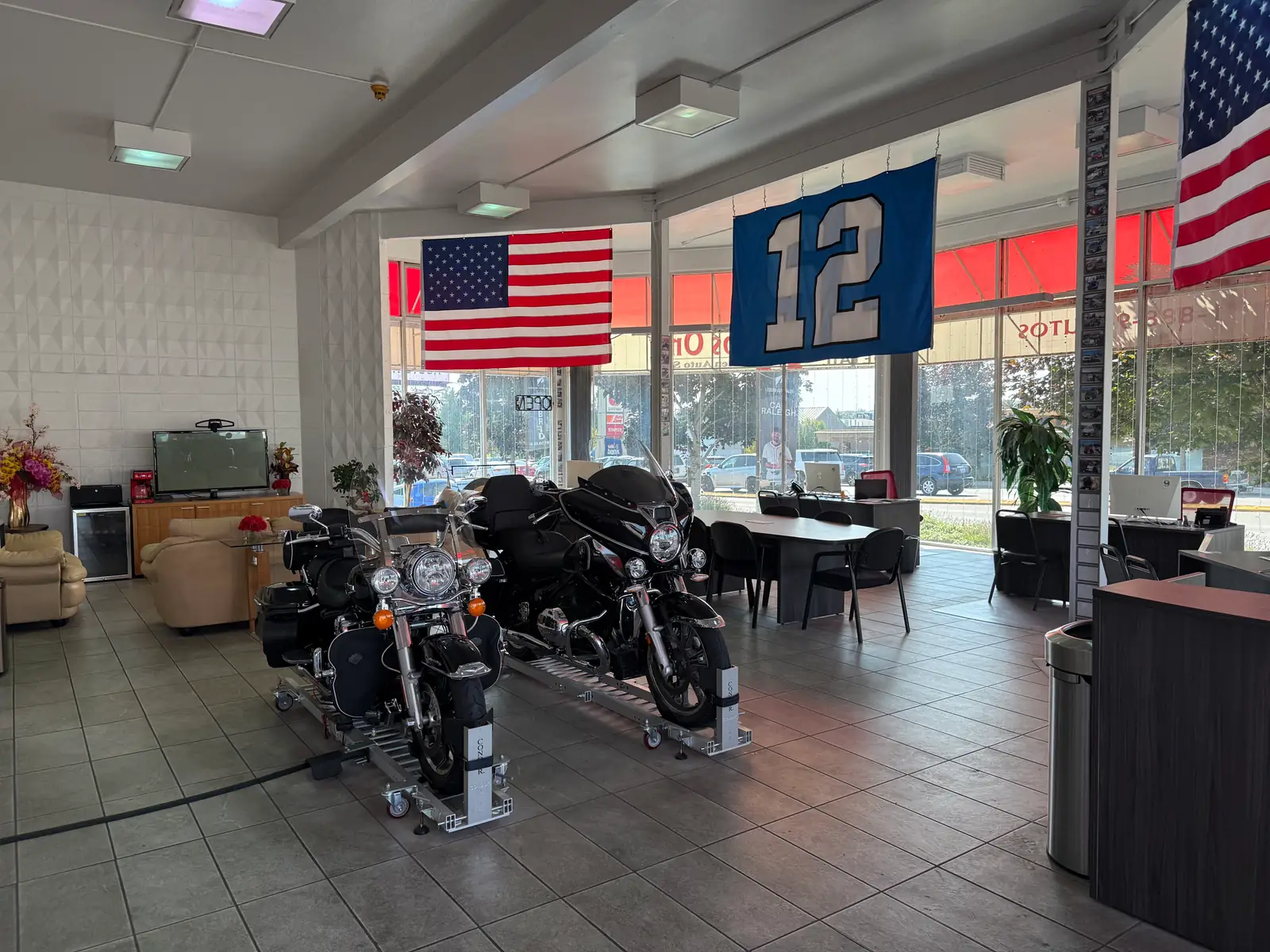 Completed commercial space